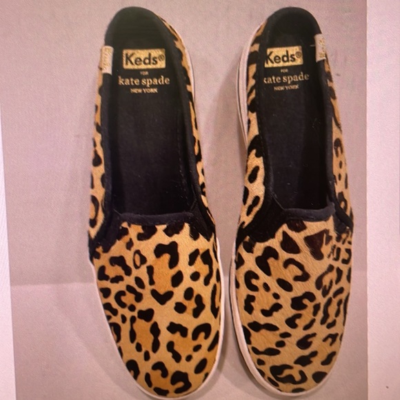 Kate Spade Keds Slip-on cheetah print - Picture 3 of 3